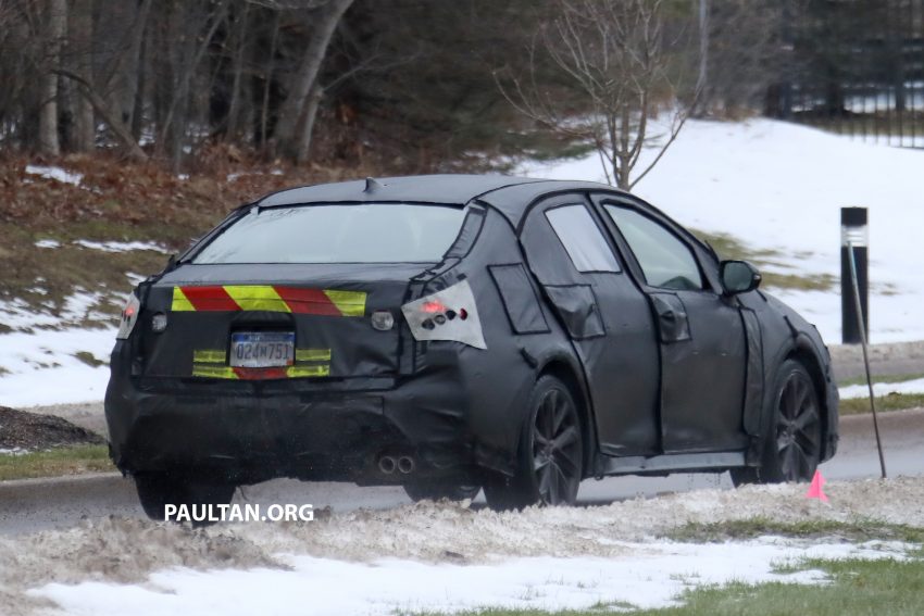 下一代全新 Toyota Corolla 美国进行冬季测试被抓拍 55396
