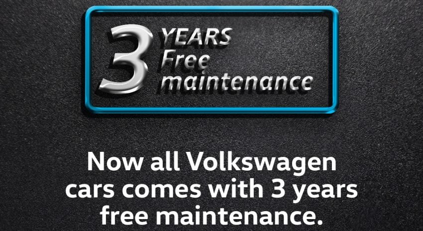 提供零忧虑拥车体验, Volkswagen 提供免费3年保养配套。 52978