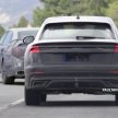 填补战力，全新Coupe型SUV Audi Q8 西班牙谍照曝光。