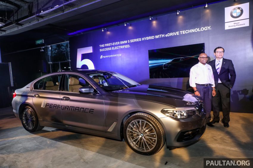 油电版5系列，BMW 530e Sport 本地上市，售价34.4万。 56148