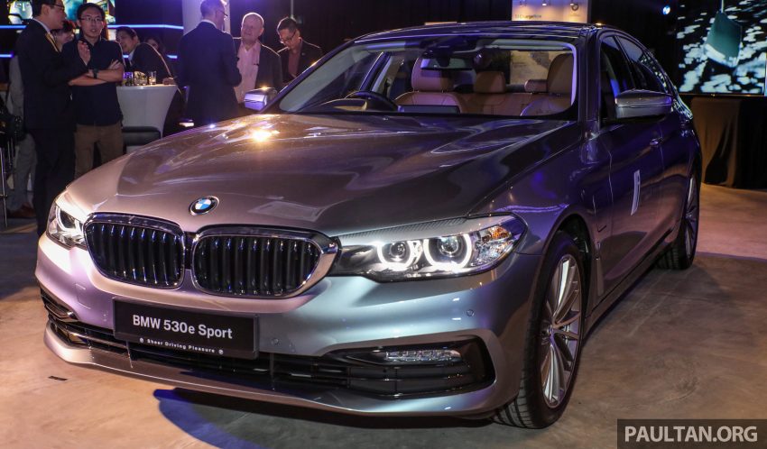 油电版5系列，BMW 530e Sport 本地上市，售价34.4万。 56150