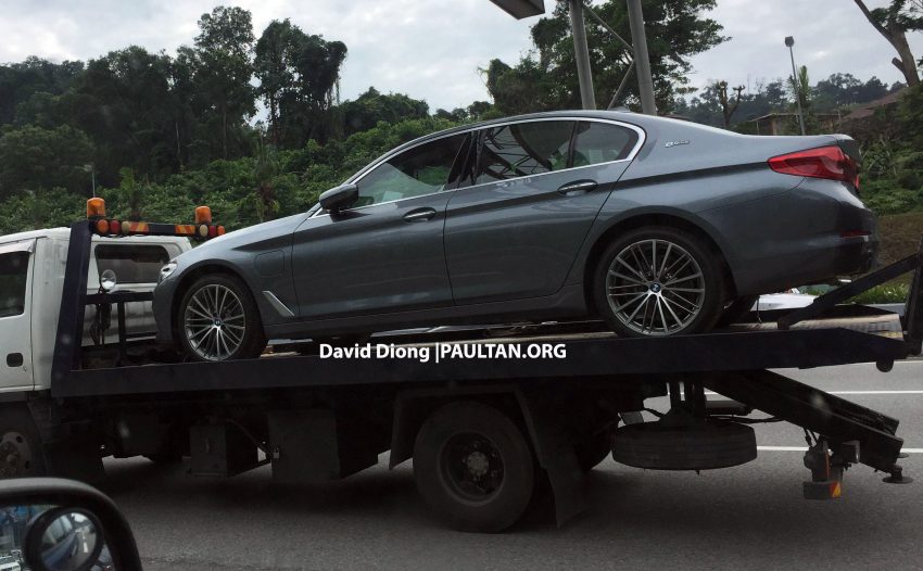 PHEV版 BMW 530e 即将来马，实车现身本地道路无伪装 55733