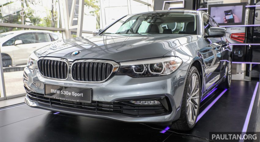 图集: BMW 530e iPerformance 与 530i M Sport 真车实拍 56776