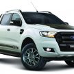 白色 Ford Ranger 2.2 FX4与灰色3.2 Wildtrak限量发售。