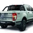 白色 Ford Ranger 2.2 FX4与灰色3.2 Wildtrak限量发售。