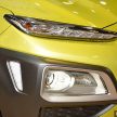 Hyundai Kona 新加坡车展亮相 – 1.0, 1.6升涡轮引擎！