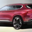 谍照：全新大改款 Hyundai Santa Fe 内饰局部造型曝光