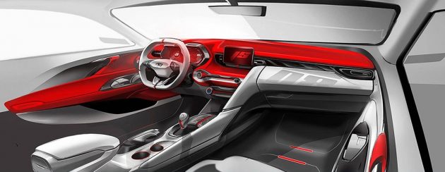 原厂发布全新 Hyundai Veloster 官方预告图，包括内装！