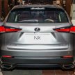 原厂预览 Lexus RX 350L 与 NX 300 小改款, 售价31.2万起