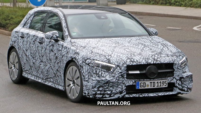 谍照：2018 Mercedes-AMG A 35，预计拥有340匹马力! 53016