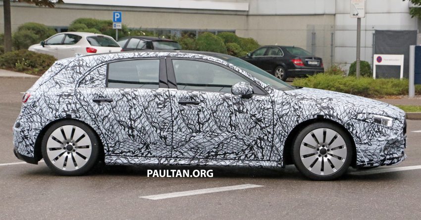 谍照：2018 Mercedes-AMG A 35，预计拥有340匹马力! 53018