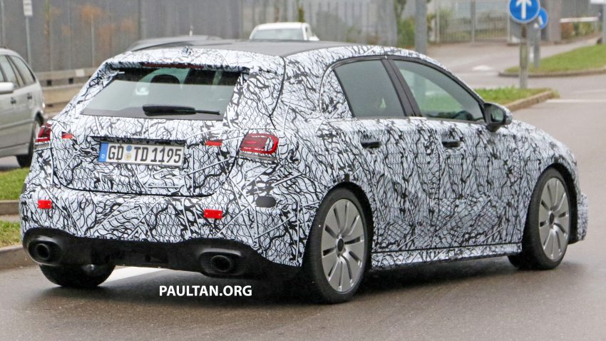 谍照：2018 Mercedes-AMG A 35，预计拥有340匹马力! 53022