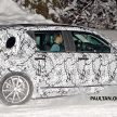 谍照：全新 Mercedes-Benz GLB 进行雪地测试被捕获！