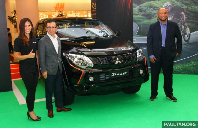 特仕版 Mitsubishi Triton Athelte 开售，价格12.7万令吉。