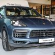 第三代 Porsche Cayenne 本地预览, 两个等级已开放预订