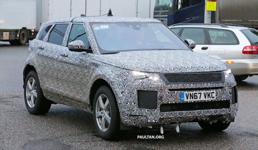 下一代 Range Rover Evoque 欧洲谍照曝光, 预计今年面世 57285