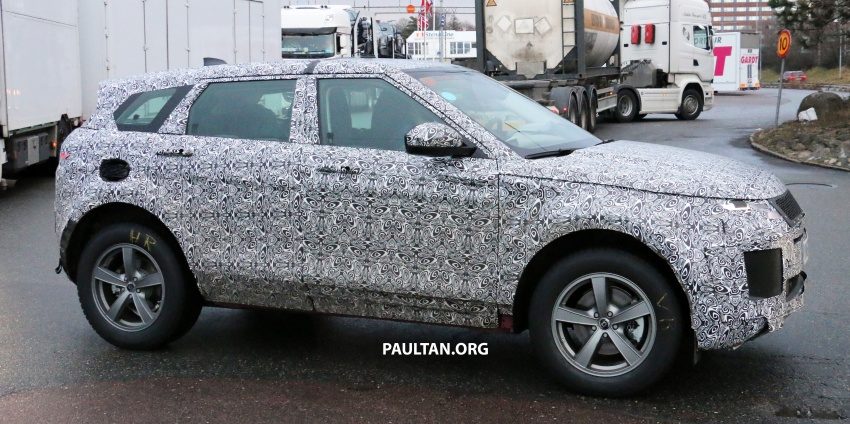 下一代 Range Rover Evoque 欧洲谍照曝光, 预计今年面世 57296