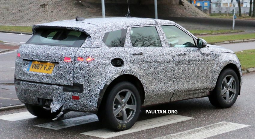 下一代 Range Rover Evoque 欧洲谍照曝光, 预计今年面世 57299