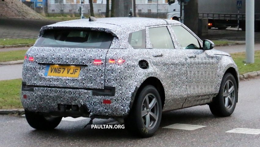 下一代 Range Rover Evoque 欧洲谍照曝光, 预计今年面世 57300
