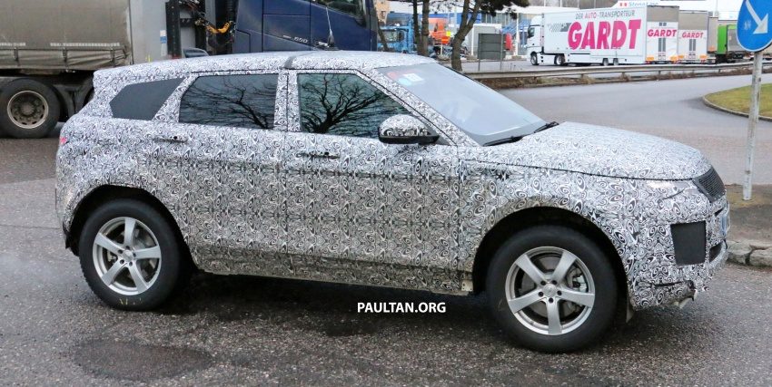 下一代 Range Rover Evoque 欧洲谍照曝光, 预计今年面世 57287