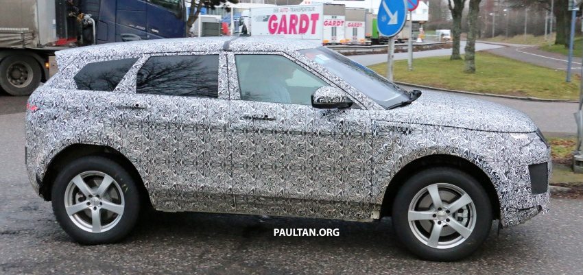 下一代 Range Rover Evoque 欧洲谍照曝光, 预计今年面世 57288