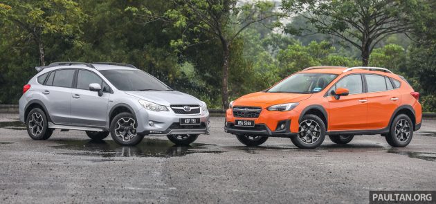 图集: 两代 Subaru XV 实拍新旧车型外观与内装对比