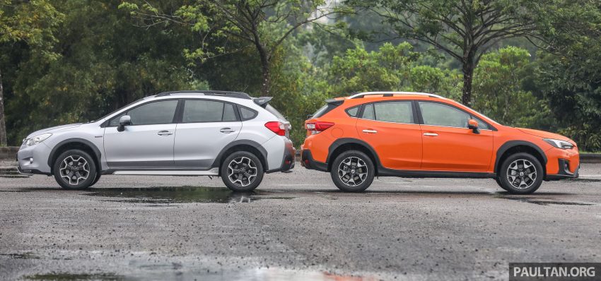 图集: 两代 Subaru XV 实拍新旧车型外观与内装对比 57492