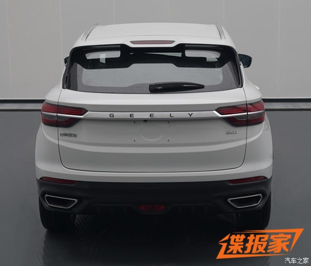 Geely 入门级 SUV 造型曝光，或采用1.0及1.5升涡轮引擎