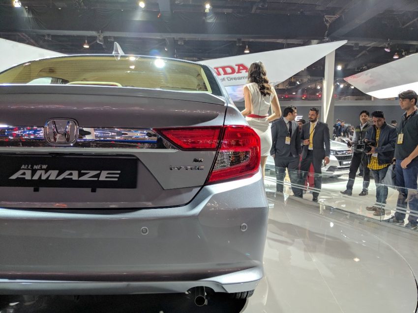 图集：全新二代 2018 Honda Amaze 正式于印度车展亮相 58630