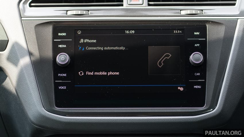 Volkswagen Tiguan Comfortline，Highline 以及 Passat Highline 中控台多媒体资讯屏幕获得升级，售价保持不变 59824