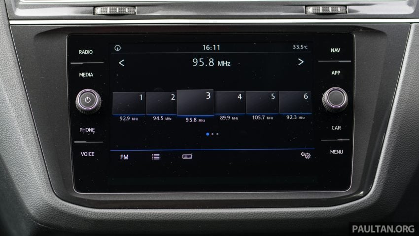 Volkswagen Tiguan Comfortline，Highline 以及 Passat Highline 中控台多媒体资讯屏幕获得升级，售价保持不变 59825