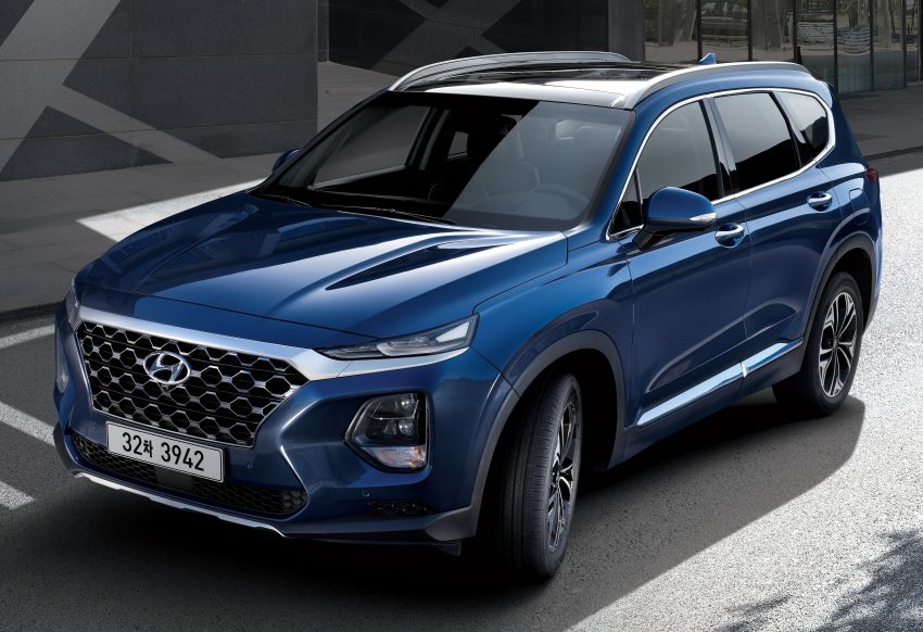 全新四代七座SUV，2019 Hyundai Santa Fe 于韩国发表，2.0升涡轮汽油引擎，2.2升柴油涡轮引擎，八速自排变速箱 59451