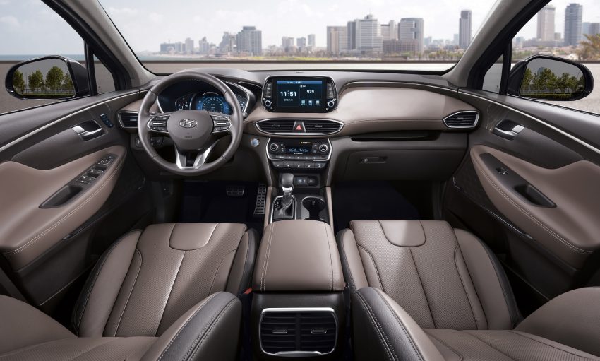 全新四代七座SUV，2019 Hyundai Santa Fe 于韩国发表，2.0升涡轮汽油引擎，2.2升柴油涡轮引擎，八速自排变速箱 59508
