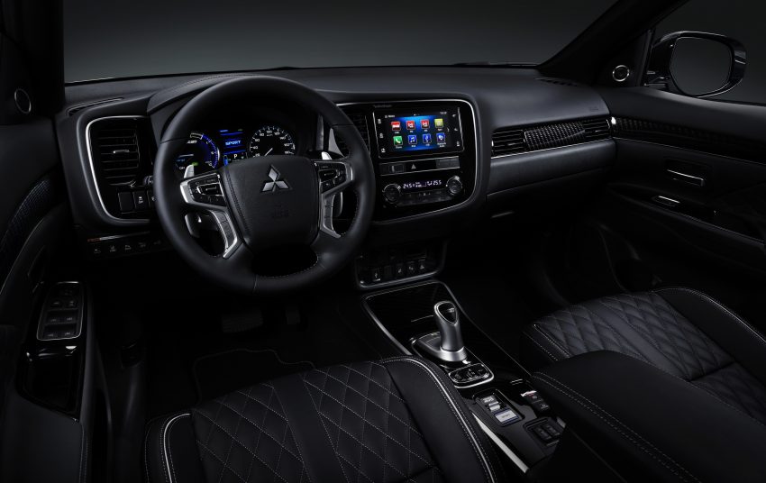 小改款 Mitsubishi Outlander PHEV, 混动系统升级, 大电量 59217