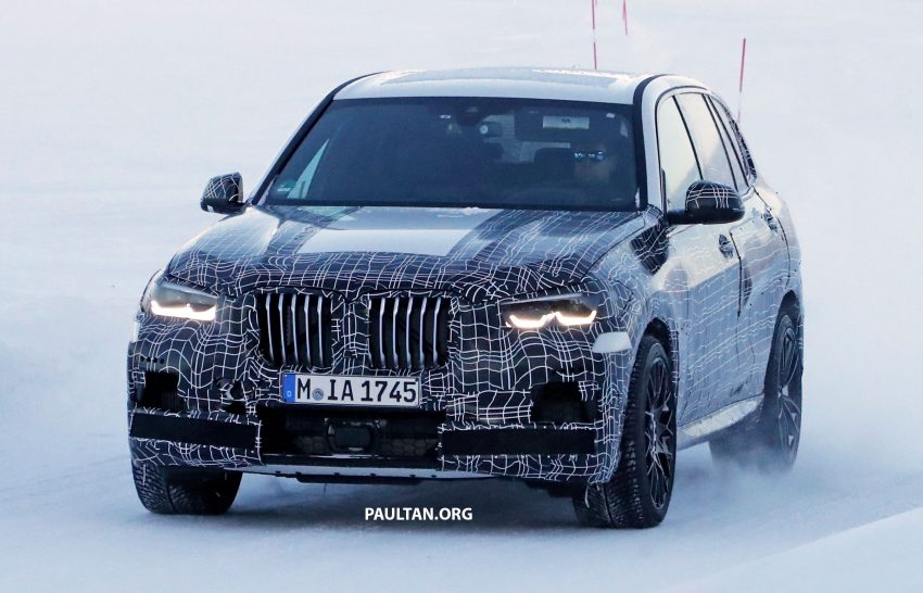 谍照：BMW X5 M 雪地测试谍照曝光，今年年底前上市 57994