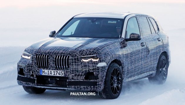 谍照:BMW X5 M 雪地测试谍照曝光,今年年底前上市