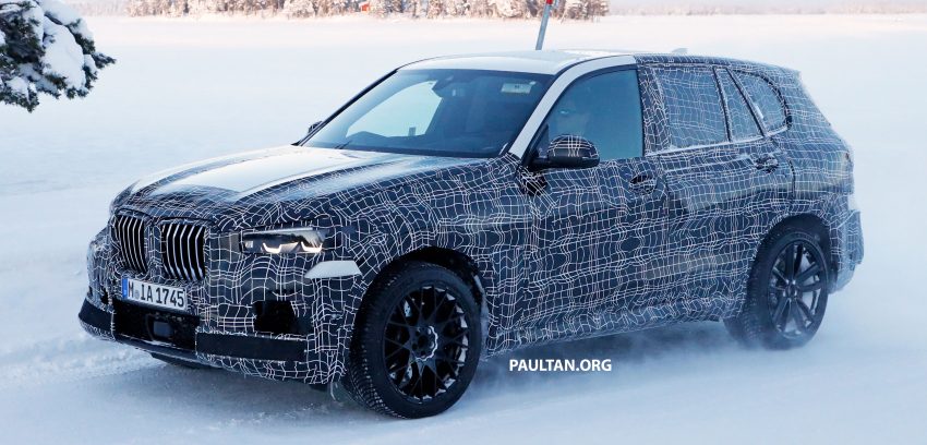 谍照：BMW X5 M 雪地测试谍照曝光，今年年底前上市 57997