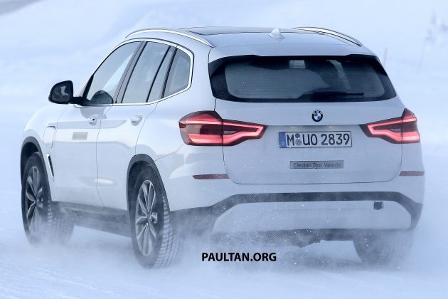 纯电动新车 BMW iX3 无伪装测试照曝光，明年正式面世