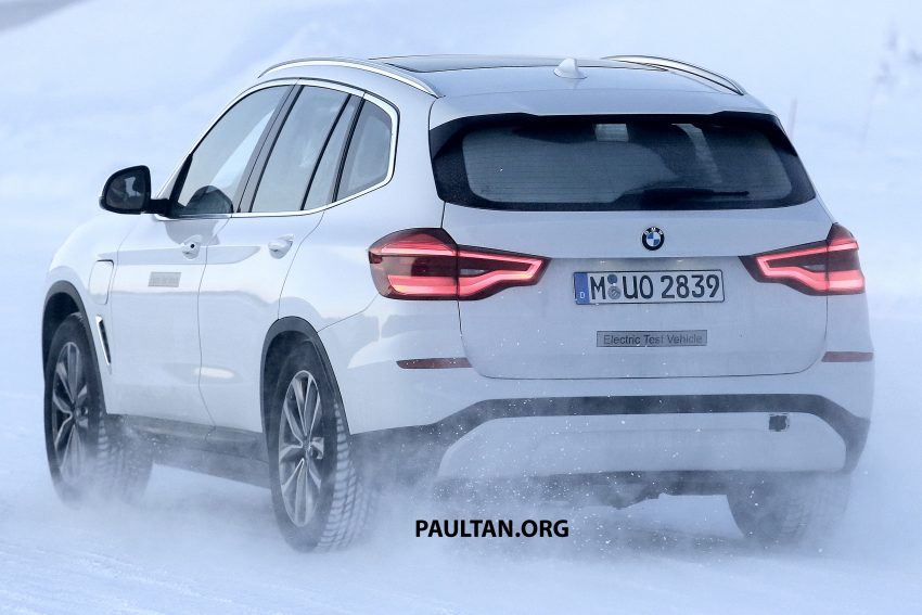 纯电动新车 BMW iX3 无伪装测试照曝光，明年正式面世 58853