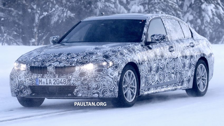 全新 BMW 3系列欧洲进行冬季测试，今年10月巴黎发布 58222