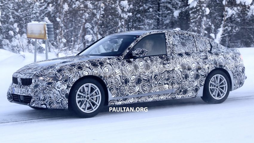 全新 BMW 3系列欧洲进行冬季测试，今年10月巴黎发布 58223