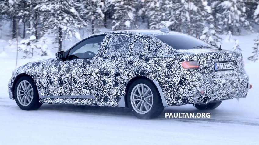 全新 BMW 3系列欧洲进行冬季测试，今年10月巴黎发布 58225