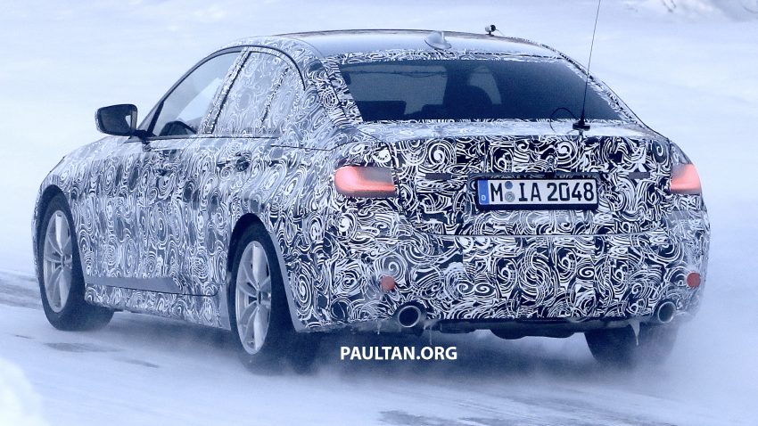 全新 BMW 3系列欧洲进行冬季测试，今年10月巴黎发布 58227