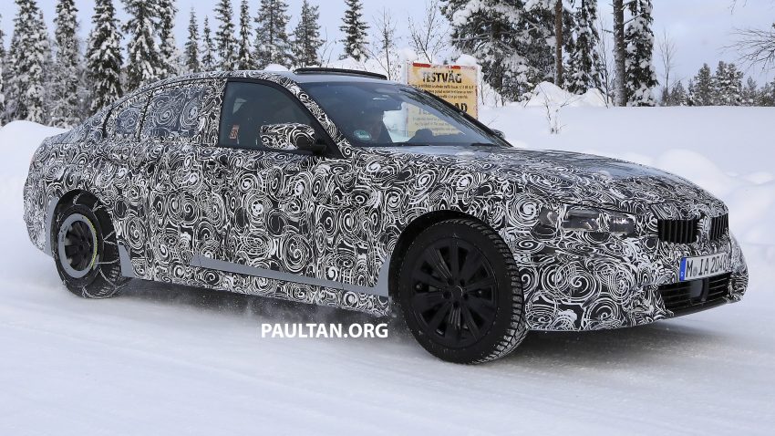全新 BMW 3系列欧洲进行冬季测试，今年10月巴黎发布 58214