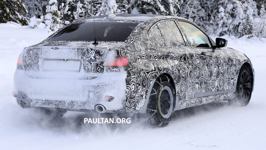 全新 BMW 3系列欧洲进行冬季测试，今年10月巴黎发布 58219