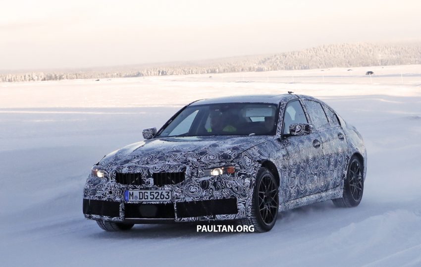 谍照：G80 BMW M3 雪地测试谍照曝光，最快2019年亮相 57981