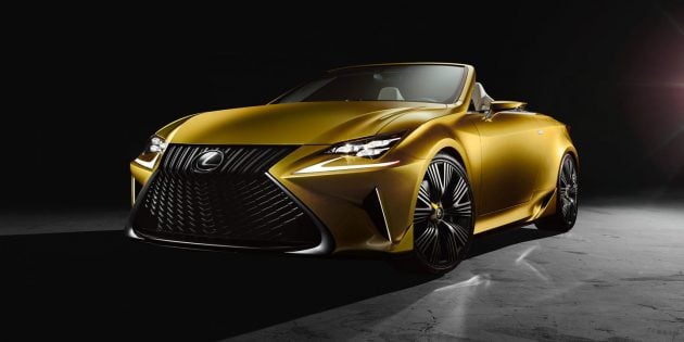Lexus LC 旗舰轿跑将推出敞篷及F版，预计2019年亮相