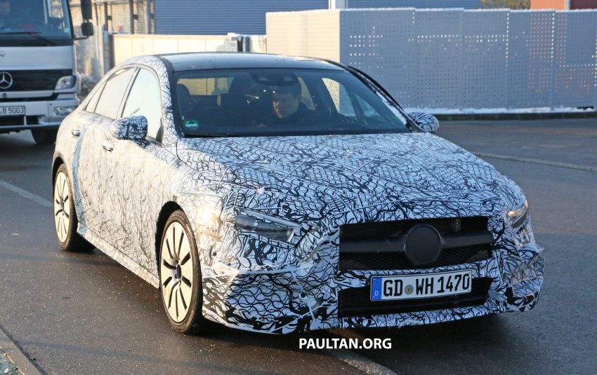 Mercedes-AMG A35 Sedan 测试, 预计今年或明年发布 58246