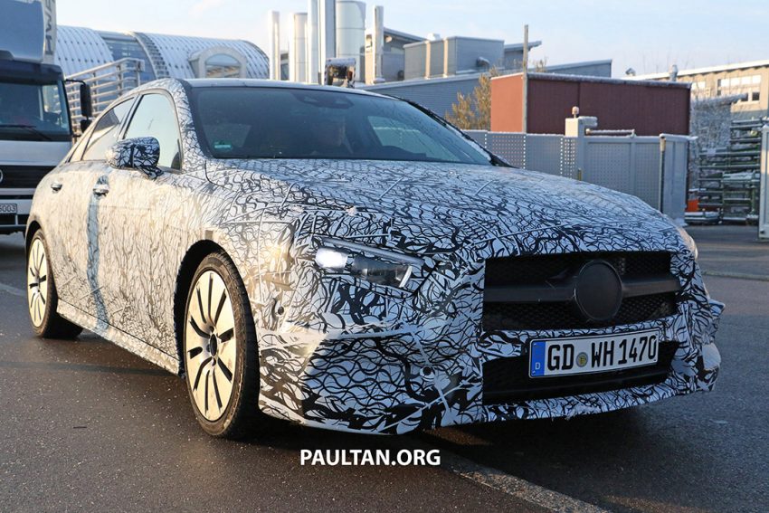 Mercedes-AMG A35 Sedan 测试, 预计今年或明年发布 58261