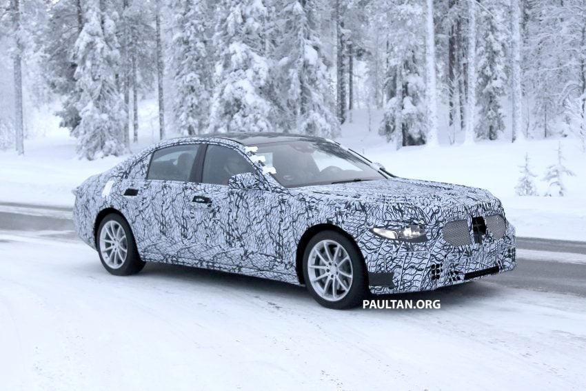 下一代 Mercedes-Benz S-Class 谍照曝光，尾灯有惊喜 58721
